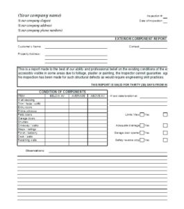 Drainage Report Template (3) - PROFESSIONAL TEMPLATES | PROFESSIONAL ...