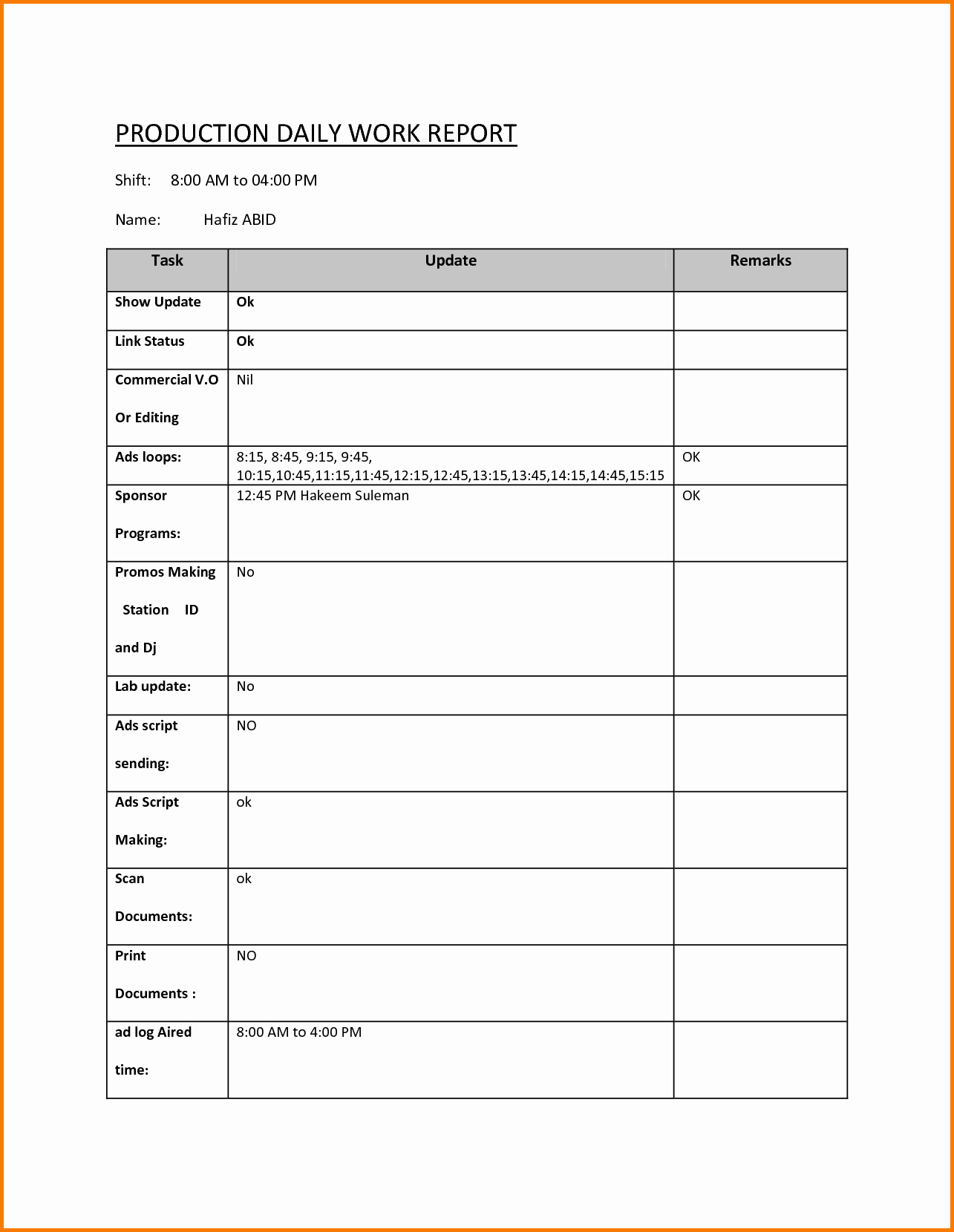 Printable Nursing Handoff Report Template Printable Templates