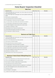 Home Inspection Report Template Free (5) - PROFESSIONAL TEMPLATES ...