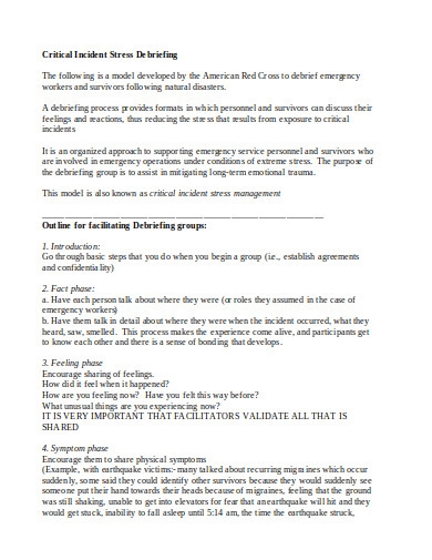 Debriefing Report Template (5) - PROFESSIONAL TEMPLATES | PROFESSIONAL ...