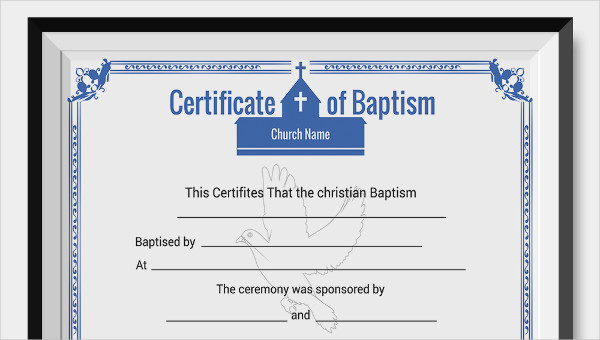 Roman Catholic Baptism Certificate Template PROFESSIONAL TEMPLATES PROFESSIONAL TEMPLATES