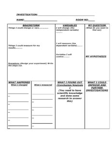 Science Report Template Ks2 (1) - PROFESSIONAL TEMPLATES | PROFESSIONAL ...