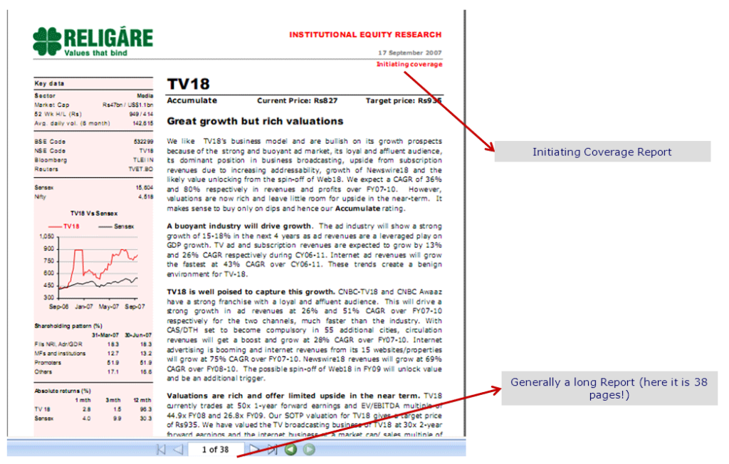 Stock Analyst Report Template 5 PROFESSIONAL TEMPLATES 