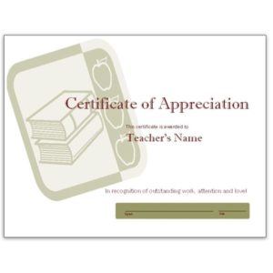 Teacher Of The Month Certificate Template (4) - PROFESSIONAL TEMPLATES ...