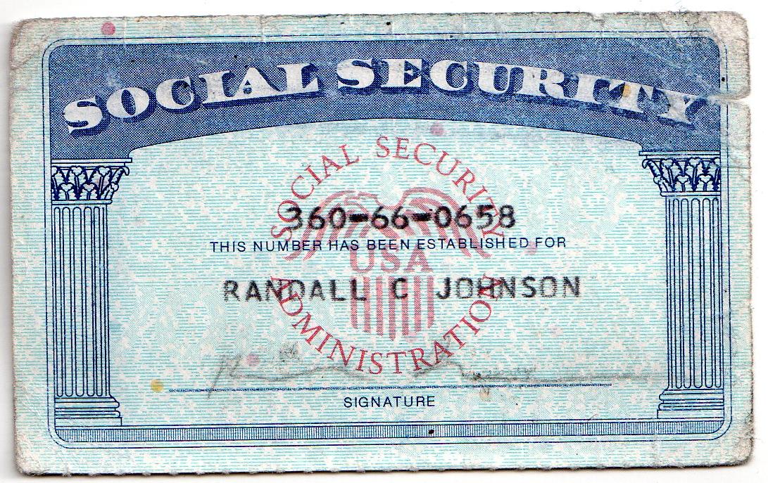 novelty social security card template download free