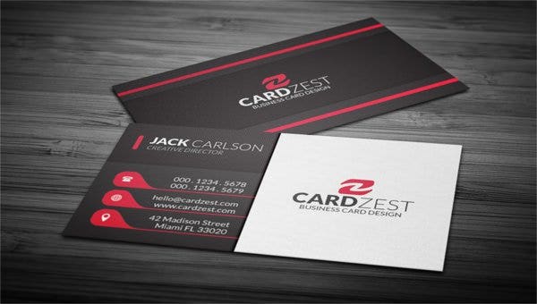 Visiting Card Templates Free Download (7) - PROFESSIONAL TEMPLATES ...