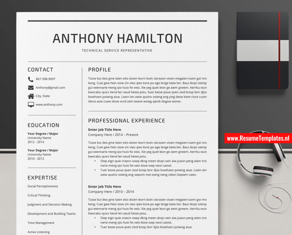 Resume Templates Minimalist (8) - PROFESSIONAL TEMPLATES | PROFESSIONAL ...