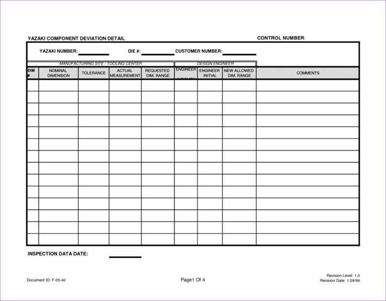 Inspection Report Template Xls (11) - PROFESSIONAL TEMPLATES ...